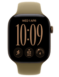 Apple Watch Series 12 GPS + Cellular 46mm, Hliník tm. bronz./olivový sport M/L