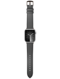 Řemínek Apple Watch Leather 38/40/41/42 mm, černá