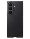 Kryt Carbon s magnetickým úchytem pro Samsung Galaxy Z Fold 8 Ultra, černá
