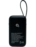 O2 powerbanka 10 000 mAh 20W PD 3.0/QC, černá