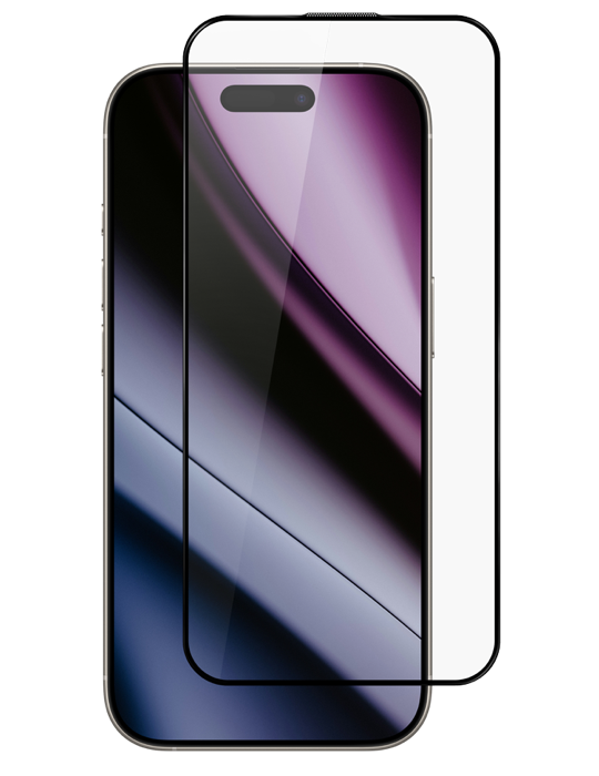 Sklo Epico Hero 3D Ultra-široké krytí s jednokrokovým aplikátorem proti prachu iPhone Air, čirá