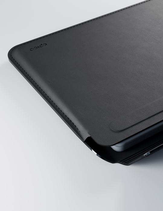 Pouzdro Epico TechGrain na MacBook Pro 13,3/Air 13/Neo 13, černá