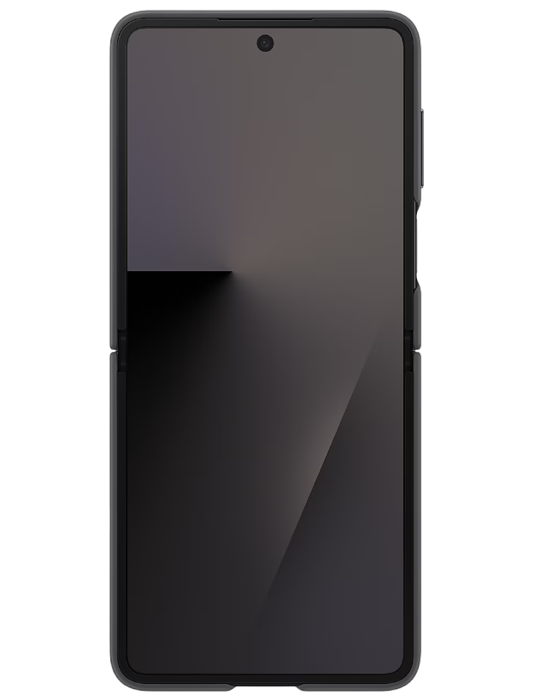 Kryt s držákem na prst Samsung Galaxy Z Flip7, černá