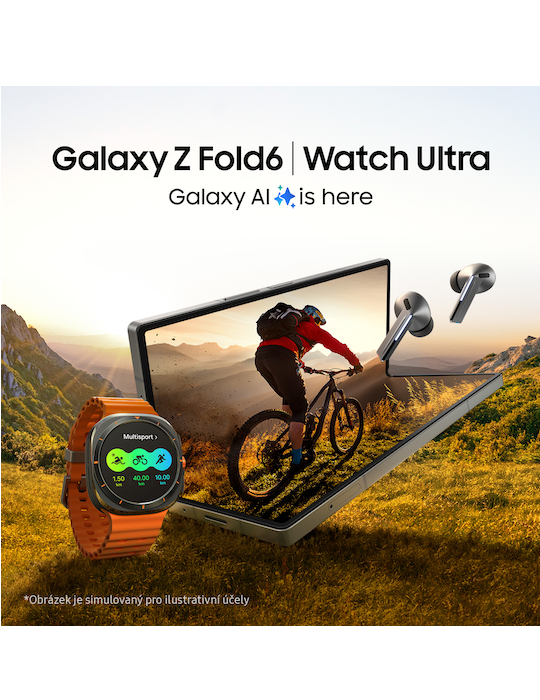 Hodinky Samsung Galaxy Watch Ultra 2025, stříbrná