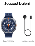 Hodinky Samsung Galaxy Watch Ultra 2025, modrá