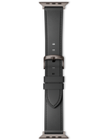 Řemínek Apple Watch Leather 42/44/45/46/49 mm, černá