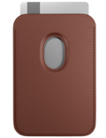 Peněženka Epico Mag+ Leather Wallet, hnědá