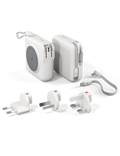 Cestovní powerbanka a síťový adaptér Epico UltraPack 3in1 10000mAh Mag+, bílá