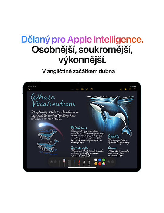 iPad Air 11 256GB Wi-Fi+Cellular (2025), šedá