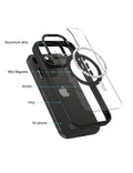 Kryt Iron Eye Magnet Apple iPhone 15 Pro, černá