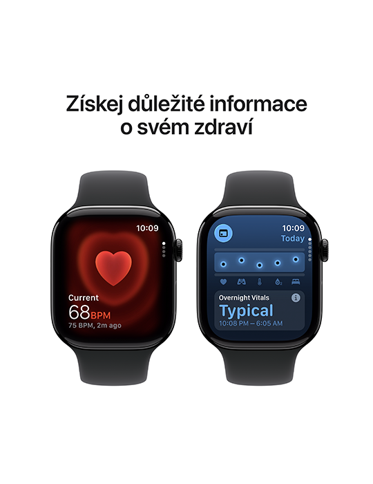 Apple Watch Series 11 GPS + Cellular 46mm růžově zlaté hliníkové pouzdro se světle ruměným sportovním řemínkem S/M, růžová
