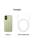 iPhone 17 5G 512GB, šalvějově zelená
