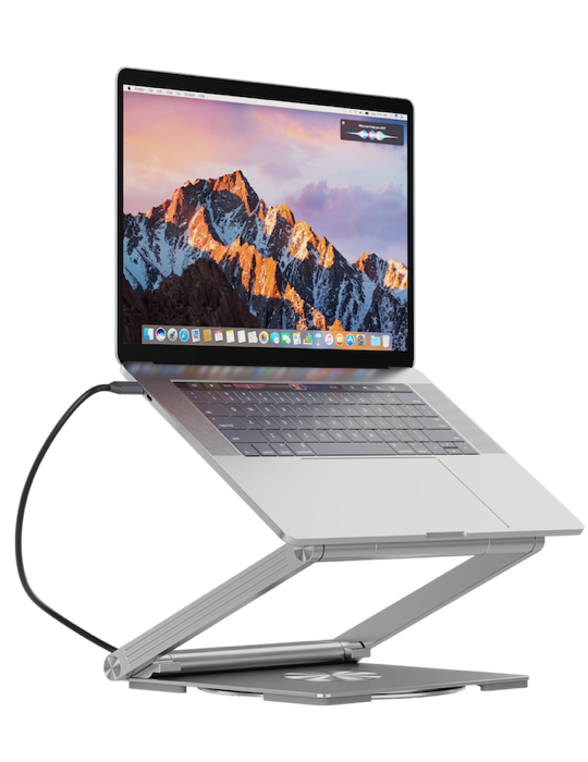 Stojan na notebook Canyon OnStand 2, stříbrná