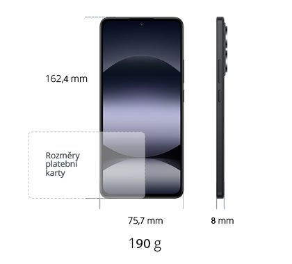 Xiaomi Redmi Note 14 5G 256GB, černá