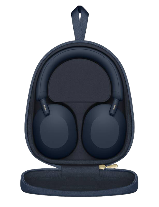 Sluchátka Bluetooth Sony WH-1000XM5, modrá