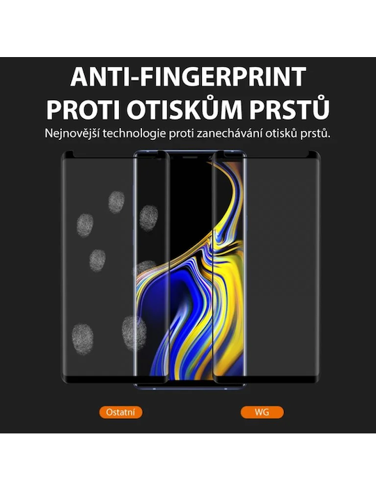 Sklo Motorola Edge 70 Pro 5G, černý okraj