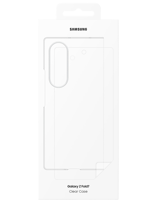 Kryt Samsung Galaxy Z Fold7, transparent