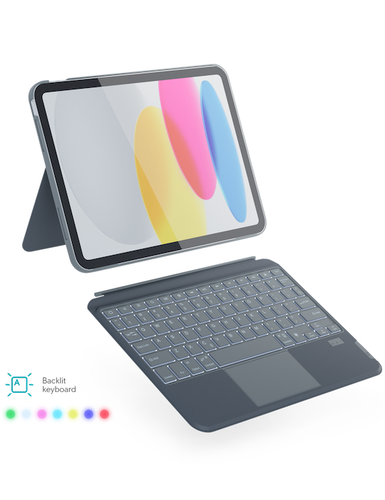 Klávesnice pro Apple iPad 10,9" 2022, šedá