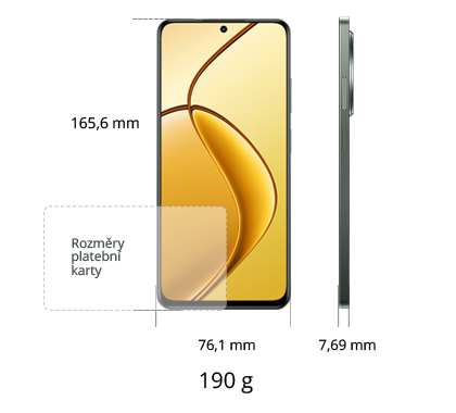 Realme 12x 5G 128GB, zelená