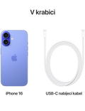iPhone 16 256GB 5G, ultramarínová