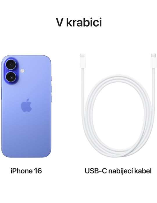 iPhone 16 256GB 5G, ultramarínová
