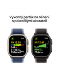 Apple Watch Ultra 3 GPS + Cellular 49mm černě titanové pouzdro s černým Alpským tahem M, černý titan