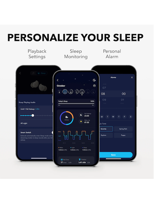 Bluetooth sluchátka Anker soundcore Sleep A20, béžová