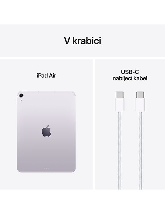 iPad Air 11 128GB Wi-Fi+Cellular (2025), fialová