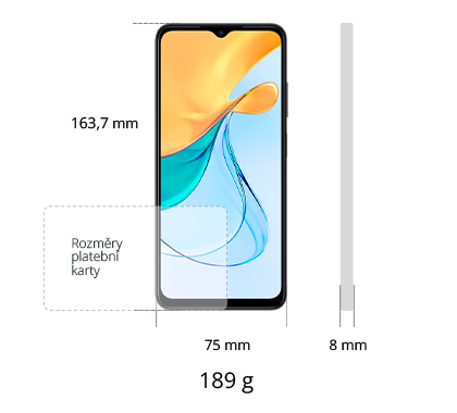 ZTE Blade V50 Design 5G 128GB, šedá