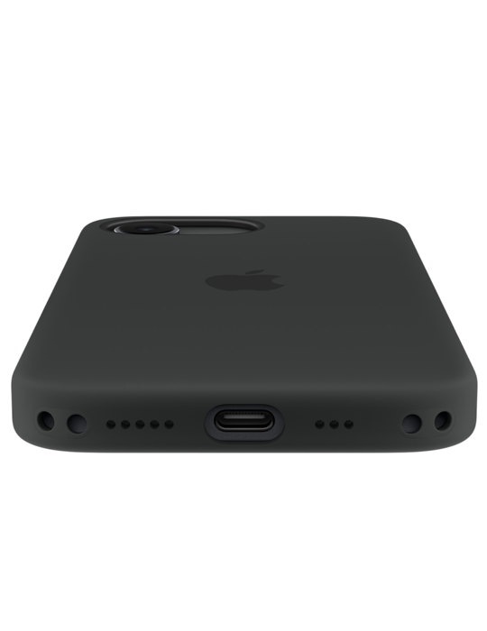 Kryt s MagSafe silikon na iPhone 17e, černá