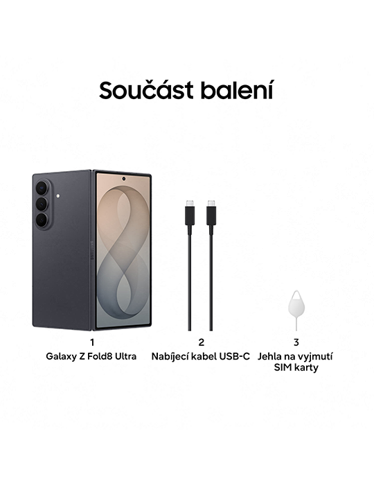 Samsung Galaxy Z Fold8 Ultra 5G 512GB, Graphite