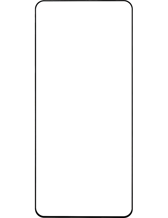 Esperia tvrzené sklo pro Samsung S21, černý okraj