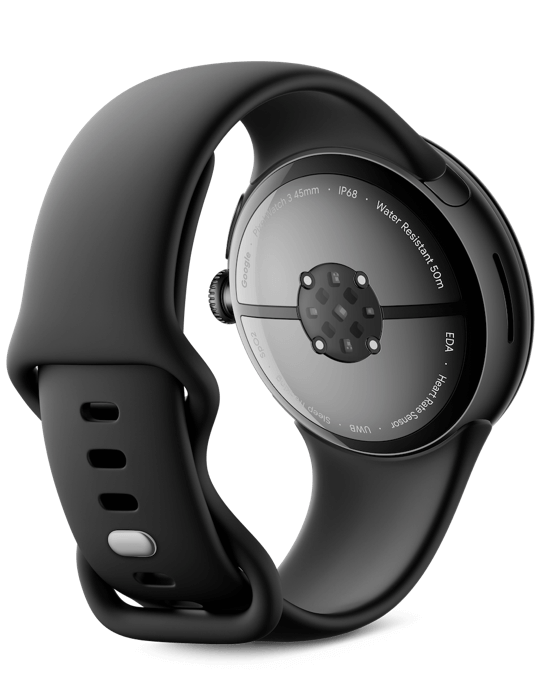 Hodinky Google Pixel Watch3 45mm, Obsidian