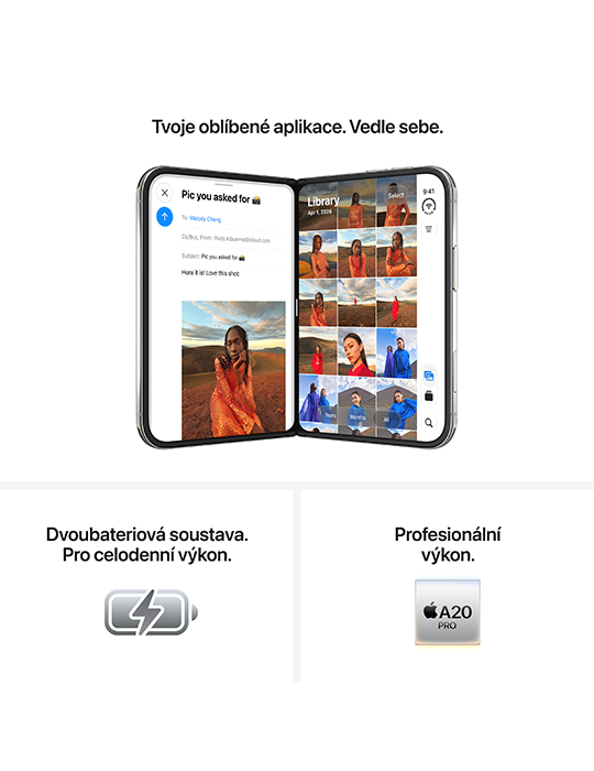 iPhone Duo 5G 2TB, soumračně modrá