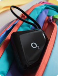 O2 powerbanka 10 000 mAh 35W s vestavěným kabelem, černá