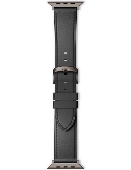 Řemínek Apple Watch Leather 38/40/41/42 mm, černá
