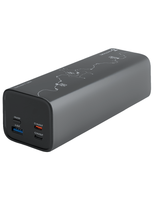 Powerbanka Tactical Squad Head Quarters 65W 27 000mAh, šedá