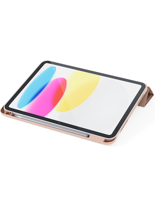 Flipové pouzdro Apple iPad 10,9" 2022, růžová