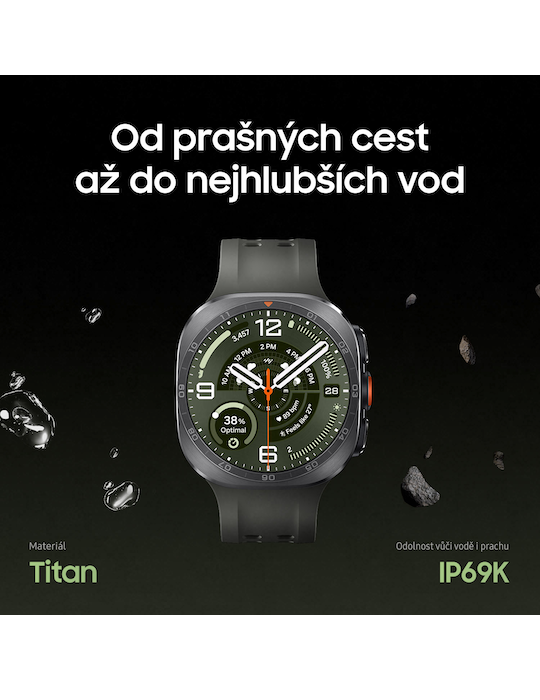 Hodinky Samsung Galaxy Watch Ultra 2 47mm, šedá