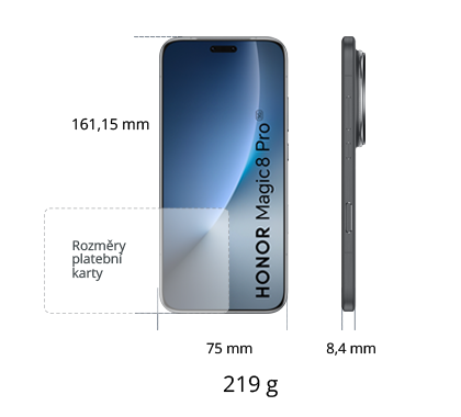 Honor Magic8 Pro 5G 512GB + Honor Pad X9a Wi-Fi 128GB, zlatá