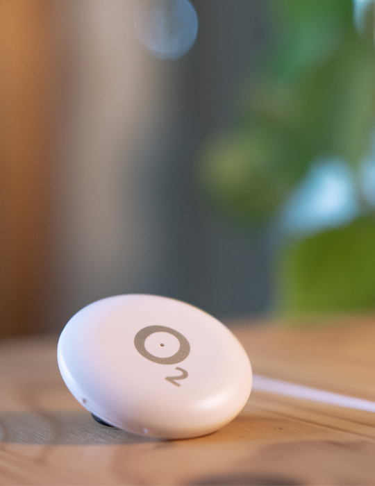 Lokalizační čip O2 tag pro Apple 3ks, bílá