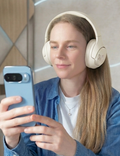 Sluchátka přes hlavu O2 Pods Ultra, slonovinová