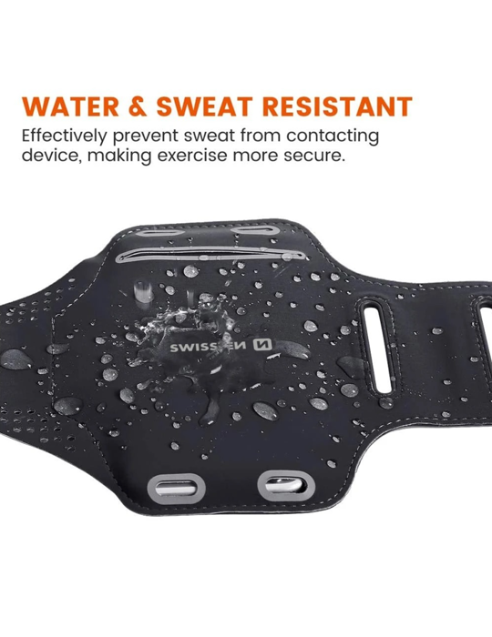 Sportovní pouzdro Swissten Armband Case 7.0", černá