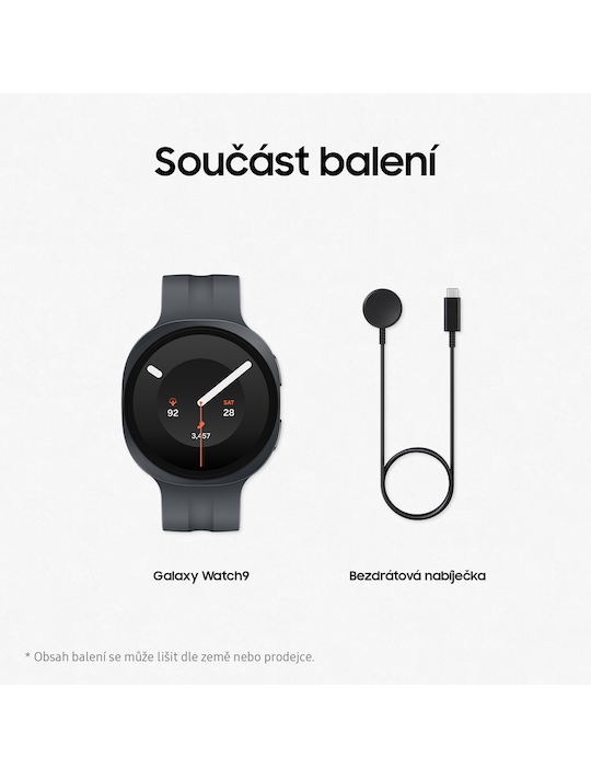 Hodinky Samsung Galaxy Watch 9 44mm LTE, černá