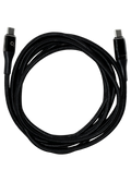 O2 USB-C kabel 1,2 m s displejem, černá