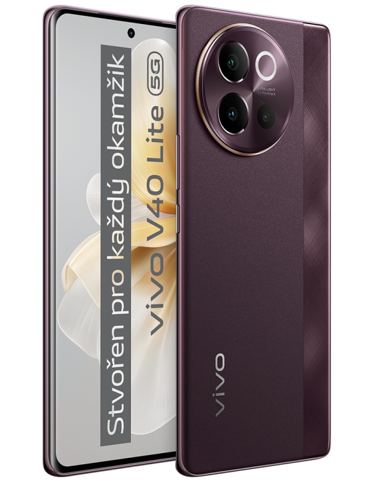 vivo V40 Lite 5G 256GB, hnědá