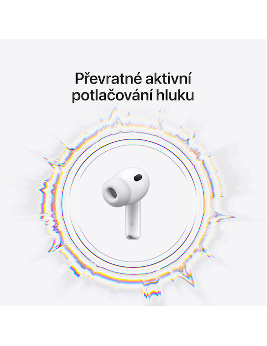 Sluchátka Apple AirPods Pro 3, bílá