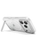 Kryt Epico HeroStand Pro Mag+ iPhone 17 Pro/18 Pro se skládacím stojánkem, transparent