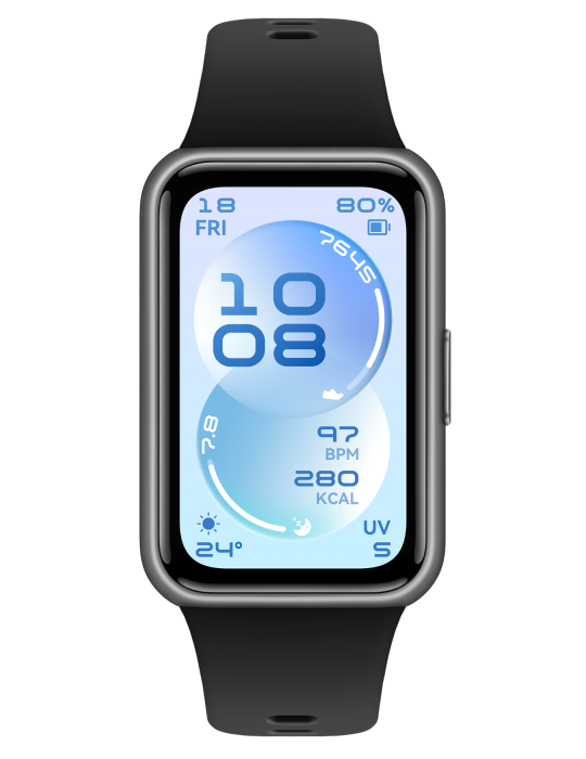 Fit náramek Huawei Band 11, černá