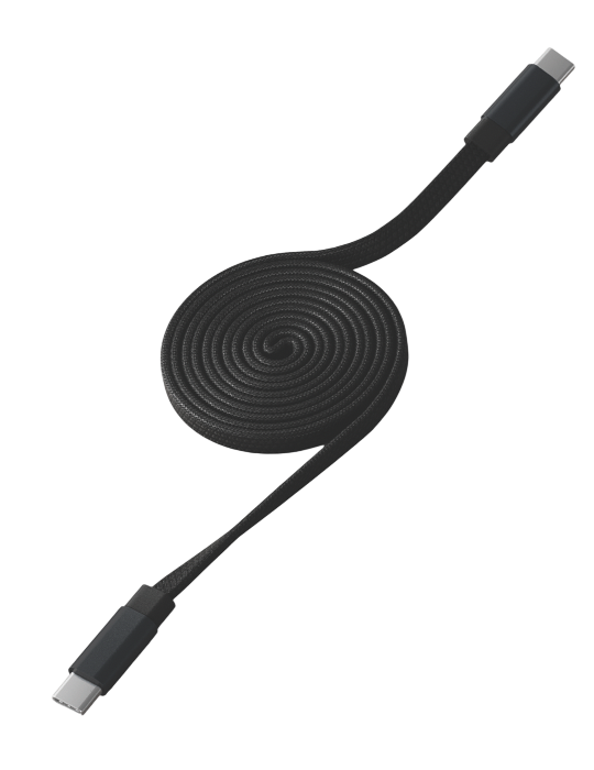 Datový kabel magnetický USB-C x USB-C,1m 240W, černá